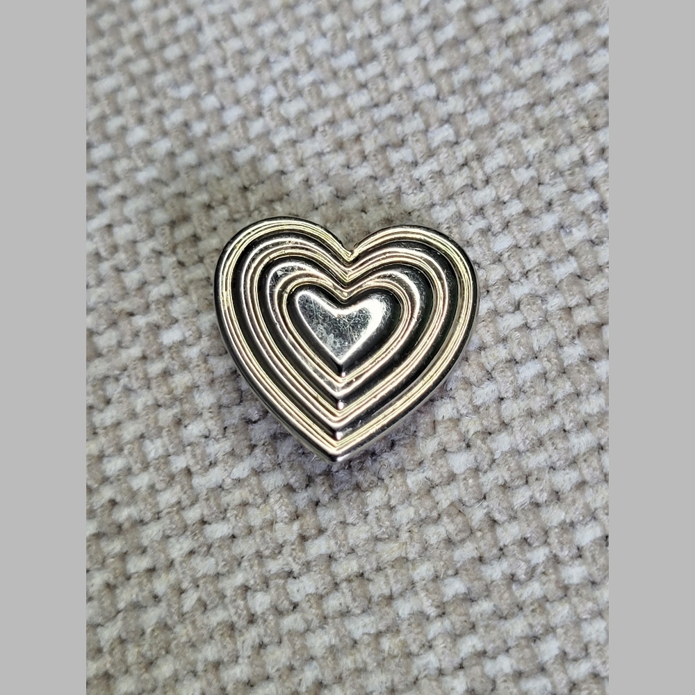 Vintage 1994 The Variety Club Official Triple Heart Brooch Pin